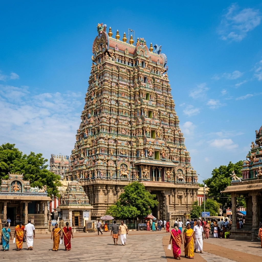 Travel to Madurai